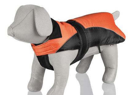 Schwarze und orangefarbene Trixie Tcoat Nizza für stilvolle Hunde