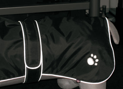 Schwarzer Orleans Reflektierender Hundemantel von Trixie