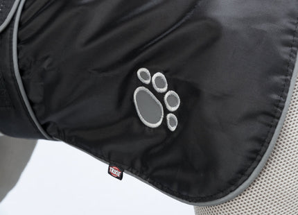 Trixie TCoat Orleans – Reflektierender Hundemantel schwarz 30cm