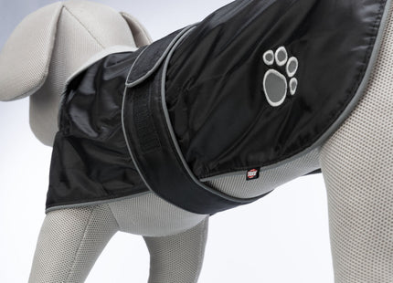 Schwarzer Orleans Reflektierender Hundemantel von Trixie