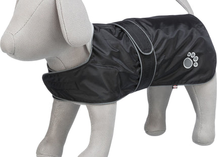 Trixie TCoat Orleans – Reflektierender Hundemantel schwarz 30cm