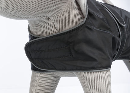 Trixie TCoat Orleans – Reflektierender Hundemantel schwarz 30cm