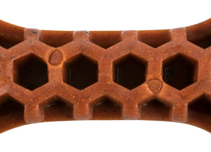Trixie Denta Fun Veggie Honey Comb Bone mit Seealgen, 60 Stk. à 28 g / 5 cm - Natürlicher Kausnack für Hunde, zahnreinigend und lecker