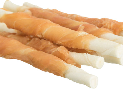 Trixie Denta Fun Kaurollen - Hundesnack, Huhn, 12 cm