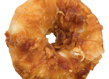 Trixie Denta Fun Kauring Huhn - Zahnpflege für Hunde, Spielzeug in Ringform mit Huhngeschmack, ideal für die Zahngesundheit und zur Unterhaltung