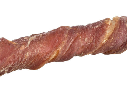 Trixie Denta Fun Duck Chewing Rolls, 3 Stück, 240 g, 12 cm - Leckere Enten-Kaurollen für Hunde zur Zahnpflege