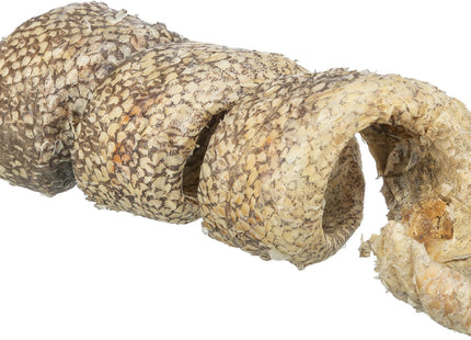 Trixie Denta Fun Curl - Kaurollen Rinderhaut Kabeljau