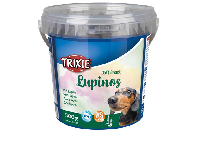 Trixie Soft Snack Lupinos 500g - Leckere und weiche Belohnungshappen für Hunde