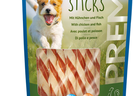 Trixie PREMIO Fish Chicken Sticks 6 Stk. à 80 g - Leckere Snacks für Katzen und Hunde