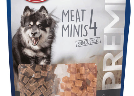 Trixie PREMIO 4 Meat Minis Huhn Ente Rind Lamm 4×100 g Hundeleckerlis