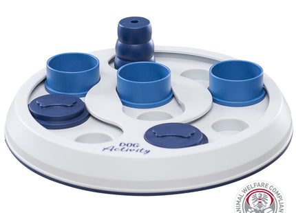 Trixie Dog Activity Flip & Fun Spielzeug für Hunde mit einem Durchmesser von 23 cm