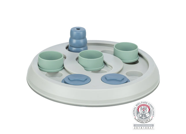 Trixie Dog Activity Flip & Fun Spielzeug für Hunde mit einem Durchmesser von 23 cm
