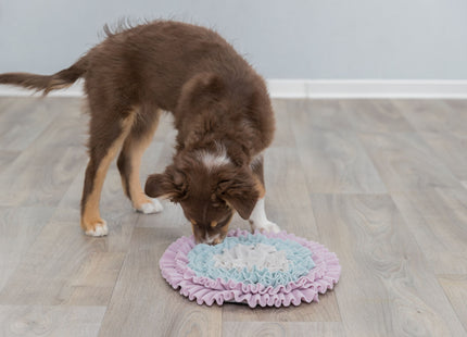 Trixie Junior Schnüffelteppich ø38 cm - Interaktives Hundespielzeug für die Nasenarbeit und mentale Stimulation