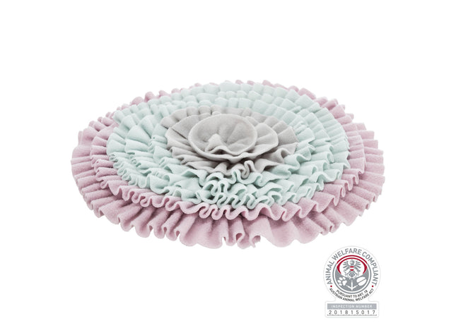 Trixie Junior Schnüffelteppich ø38 cm - Interaktives Hundespielzeug für die Nasenarbeit und mentale Stimulation