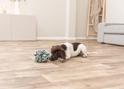 Trixie Dog Activity Schnüffelball Stoff Ø 15 cm - interaktives Hundespielzeug für die geistige und körperliche Beschäftigung