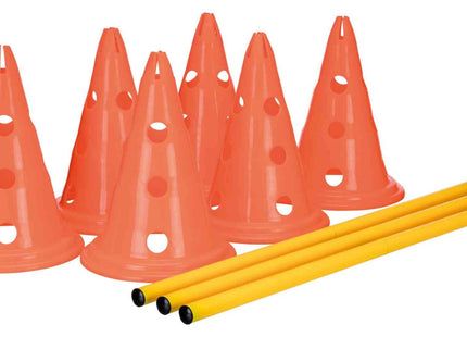 Trainingsspass für Hunde: Gelb-oranges Hindernis-Set von Trixie Dog Activity