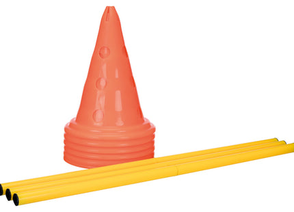 Trainingsspass für Hunde: Gelb-oranges Hindernis-Set von Trixie Dog Activity