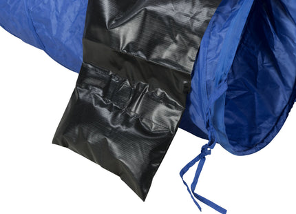 Agility-Tunnel für Hunde in Dunkelblau, robustes Nylonmaterial