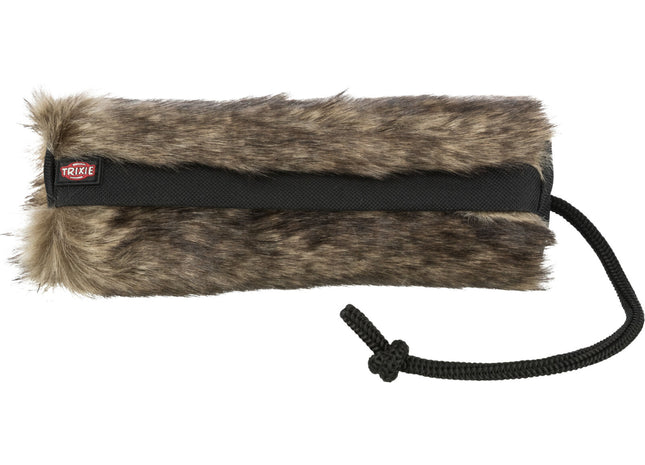 Schwarzer Fell-Futterdummy in Kaninchenfell-Optik von Trixie