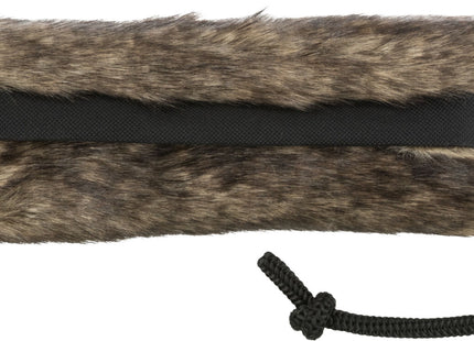Schwarzer Fell-Futterdummy in Kaninchenfell-Optik von Trixie