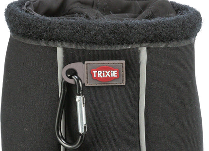 Trixie Neopren Snack-Tasche - schwarz, ø 11×14 cm