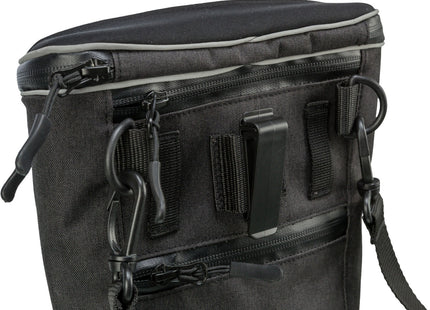 Praktische Snacktasche für unterwegs in Anthrazit