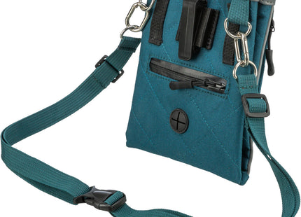 Praktische Trixie Snacktasche in Petrol für unterwegs
