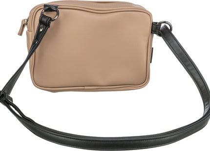 Praktische Gassitasche in Cappuccino-Farbe für unterwegs