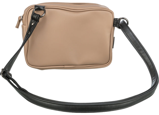 Praktische Gassitasche in Cappuccino-Farbe für unterwegs