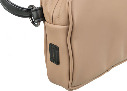 Praktische Gassitasche in Cappuccino-Farbe für unterwegs