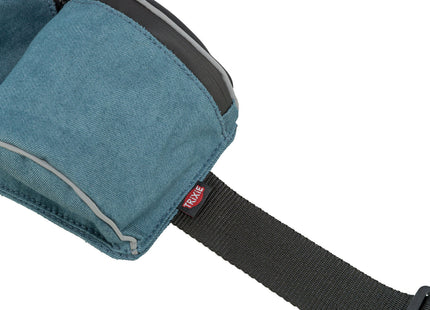 Praktische blaue Hüfttasche für unterwegs