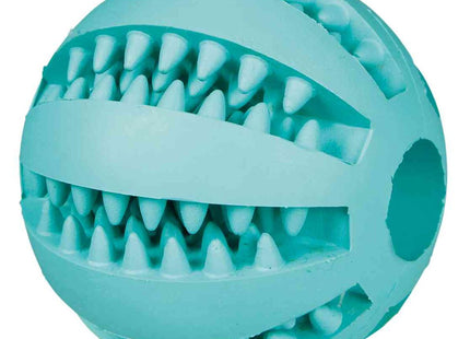 Trixie DENTAfun Baseball Mintfresh Naturgummi - hochwertiges Hundespielzeug für die Zahnpflege