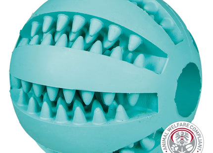 Trixie DENTAfun Baseball Mintfresh Naturgummi - hochwertiges Hundespielzeug für die Zahnpflege