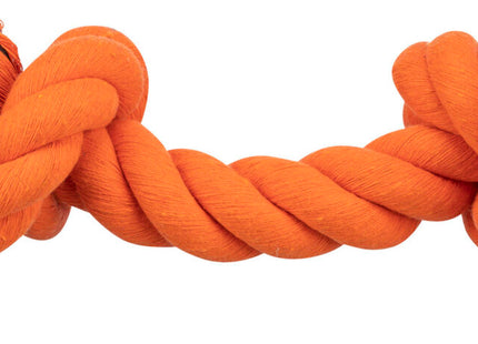 Orange Baumwoll-Spieltau von Trixie für stundenlangen Spass
