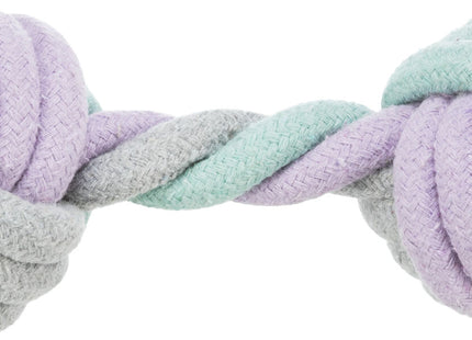 Trixie Junior Hantel Tau 22 cm - Ideales Spielzeug für junge Hunde