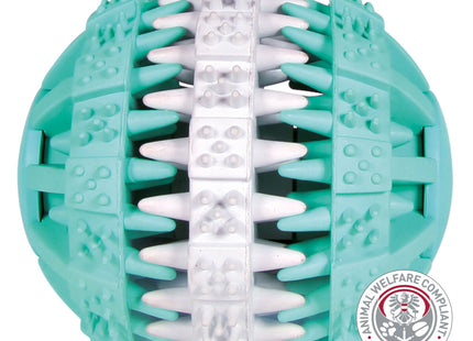 Trixie DENTAfun Ball Mintfresh - Naturgummi, ø7.5cm