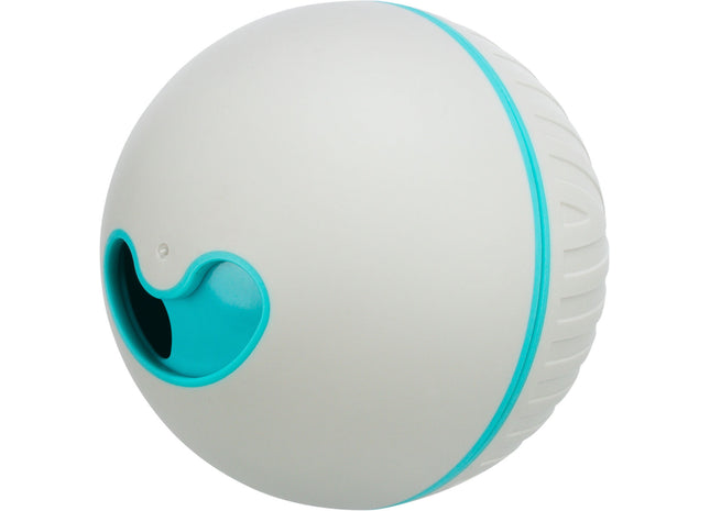 Interaktiver Snackball für Hunde in Grau - Beschäftigung und Belohnung in einem