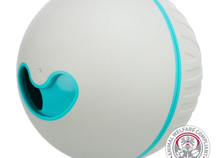 Interaktiver Snackball für Hunde in Grau - Beschäftigung und Belohnung in einem