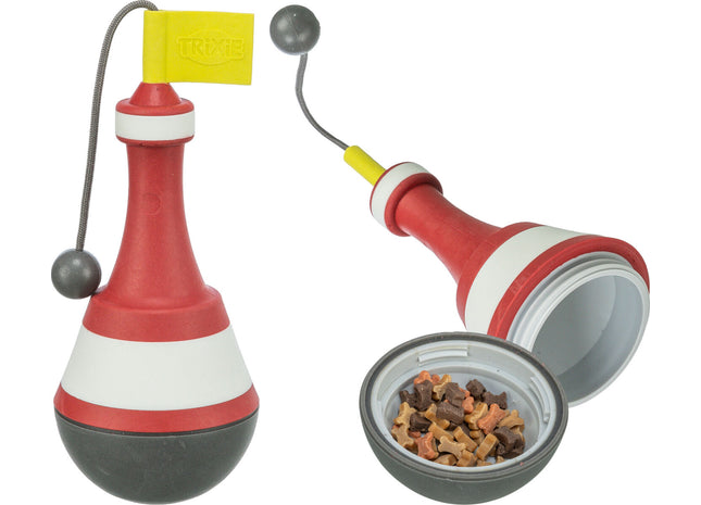 Trixie Aqua Toy Snack Boje aus TPR Material, 19 cm - ideal für interaktives Spiel und Belohnung beim Training