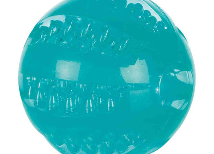 Trixie Denta Fun Ball aus thermoplastischem Gummi (TPR) mit einem Durchmesser von 6 cm