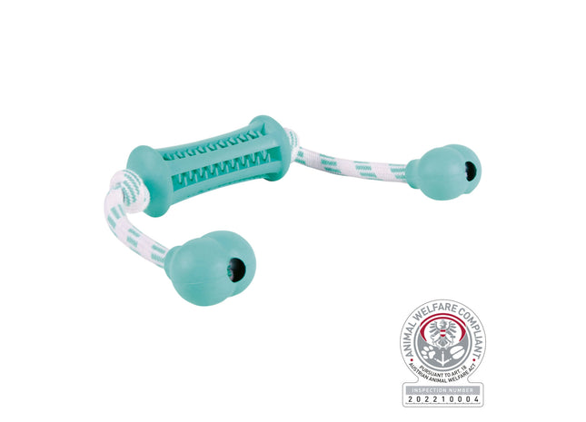 Trixie DENTAfun Stick mit Seil aus Naturgummi