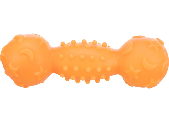 Trixie Moonlight Hantel Vinyl 19 cm - hochwertiges Trainingsgerät für Hunde