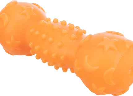 Trixie Moonlight Hantel Vinyl 19 cm - hochwertiges Trainingsgerät für Hunde