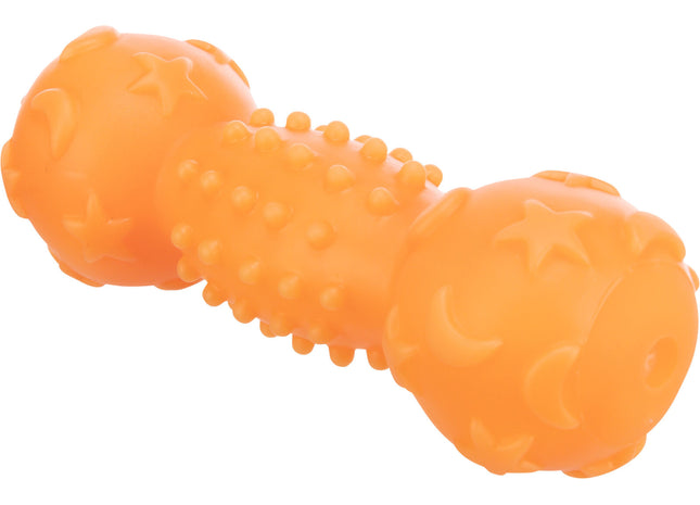 Trixie Moonlight Hantel Vinyl 19 cm - hochwertiges Trainingsgerät für Hunde