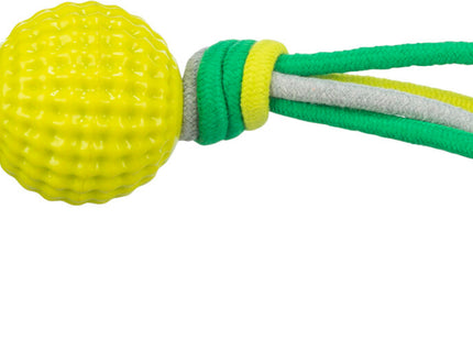 Trixie Ball mit Tau aus TPR und Polyester