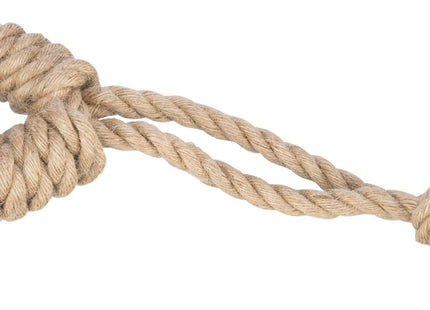 Trixie Spieltau mit Ring aus Hanf und Baumwolle