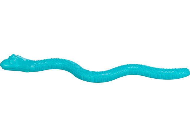 Flexible blaue Trixie Snack Snake für Haustiere aus TPR-Material