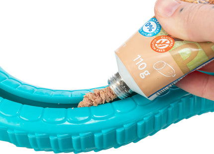 Trixie Snack-Snake aus TPR Material, 18 cm - ideal für Snacks und Belohnungen für Haustiere