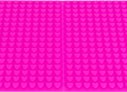 Trixie - Backmatte mit Herzen, Silikon - Hochwertige Silikon-Backmatte mit niedlichen Herzmotiven für perfekte Backergebnisse