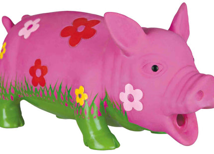 Trixie Blumenschwein Original Tierstimme Latex 20 cm